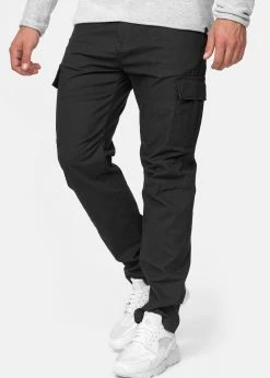 Indicode Jeans Bojówki - Czarne | Wysoka jakość | Odzież/Spodnie -Indicode Jeans Sklep dd354fefc4fb4009b205f0162e8ead04 scaled