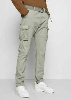 Indicode Jeans WILLIAM - Bojówki - Light Grey | Męskie Spodnie