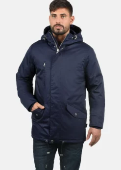 Indicode Jeans IDVANCOUVER - Kurtka Zimowa - Ciemny Niebieski | Elegancki Styl i Komfort