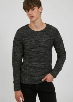 Indicode Jeans IDBAYNE - Sweter - Charcoal Mix | Odzież Promocyjna