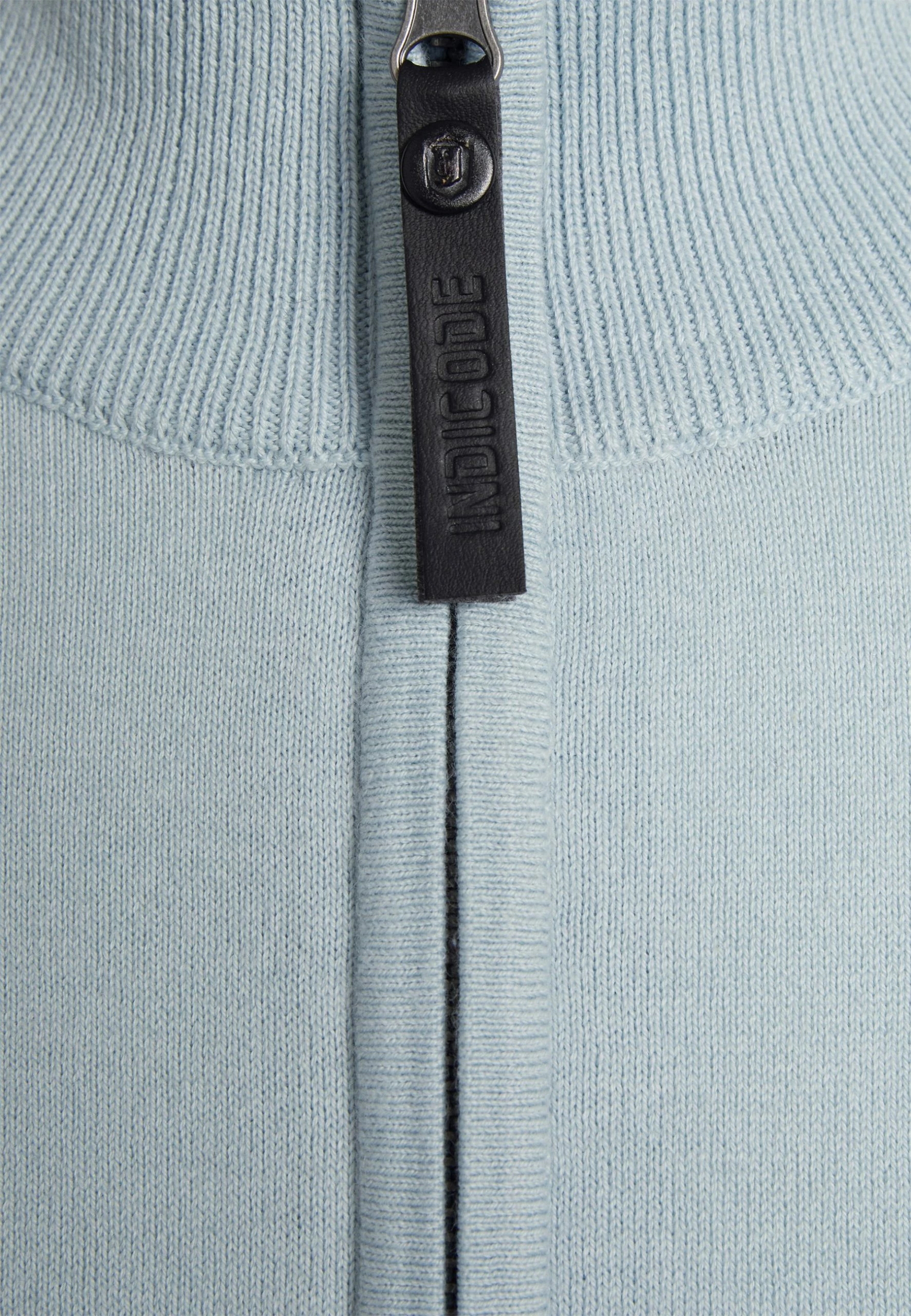 Indicode Jeans ANCONA - Sweter w kolorze Celestial Blue | Odzież/Swetry i kardigany 2 Indicode Jeans ANCONA - Sweter w kolorze Celestial Blue | Odzież/Swetry i kardigany - obrazek 2