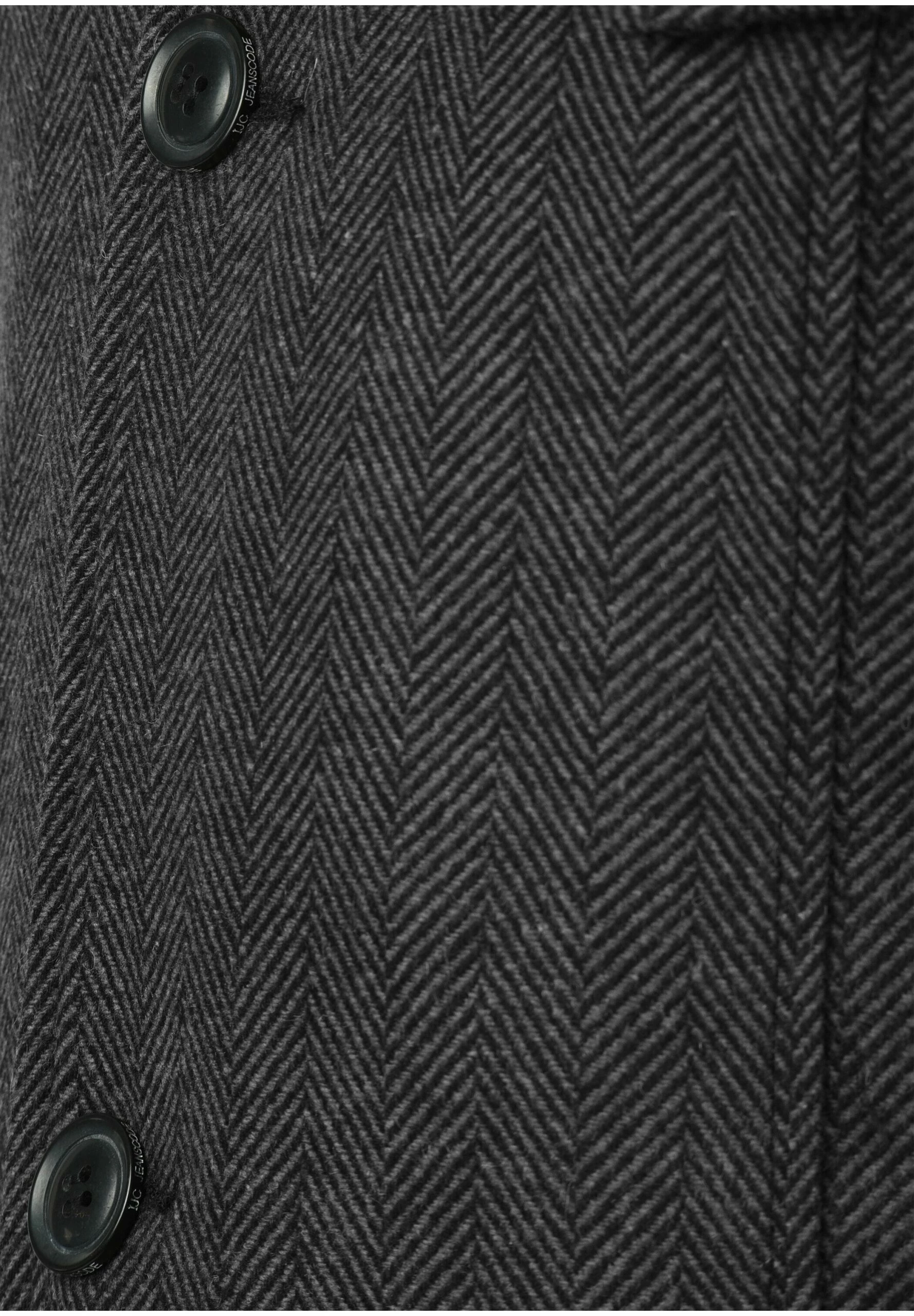 Indicode Jeans IDBRANDAN - Krótki Płaszcz - Dark Coal | Męska Odzież Wierzchnia 6 Indicode Jeans IDBRANDAN - Krótki Płaszcz - Dark Coal | Męska Odzież Wierzchnia - obrazek 6