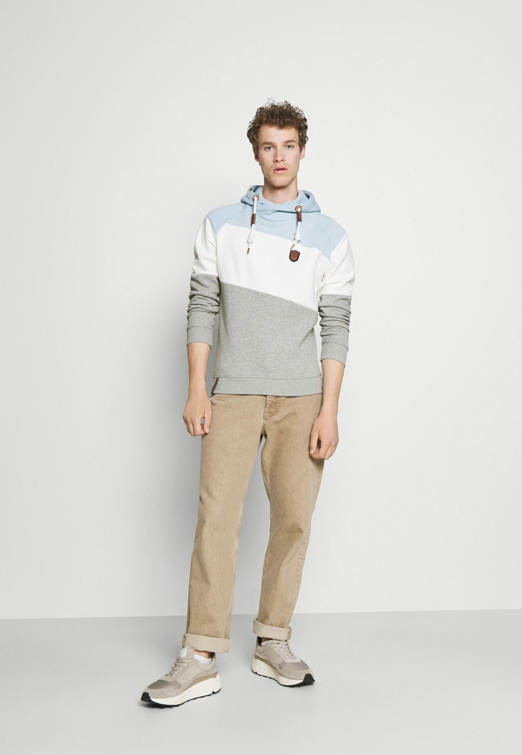 Indicode Jeans PESSAC - Bluza Z Kapturem - Skyblue | Bluzy Męskie | Modna Odzież 2 Indicode Jeans PESSAC - Bluza Z Kapturem - Skyblue | Bluzy Męskie | Modna Odzież - obrazek 2