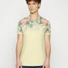 Indicode Jeans PALENCIA - T-shirt Z Nadrukiem - Pale Banana | Odzież Promocyjna