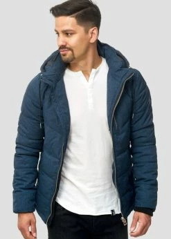 Indicode Jeans CIRCUS - Kurtka Zimowa Navy | Kurtki Męskie