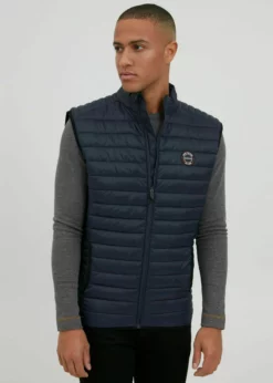 Indicode Jeans IDDAVIDE - Kamizelka - Navy | Kurtki Męskie | Modowa Odzież