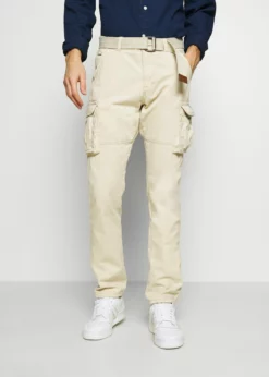 Indicode Jeans WILLIAM - Bojówki - Fog - Wysoka jakość, modny design