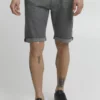 Indicode Jeans FIGNO - Szorty Męskie - Ciemny Szary | Wysoka jakość i komfort