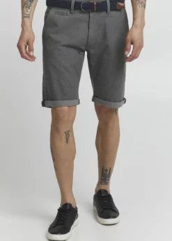 Indicode Jeans FIGNO - Szorty Męskie - Ciemny Szary | Wysoka jakość i komfort