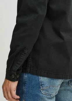 Indicode Jeans IDJANNIK - Kurtka Jeansowa Czarna - Elegancka Kurtka Męska -Indicode Jeans Sklep eb4959c8785340e9b571359c642095a2 scaled