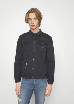 Indicode Jeans GLENALVON - Kurtka Jeansowa Navy - Klasyczna Kurtka Denimowa