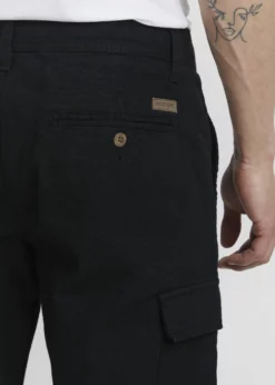 Indicode Jeans IDMOSAT - Bojówki - Czarne | Wysoka jakość | Modne spodnie męskie -Indicode Jeans Sklep ec420dcaa4ec40f990fea056337b9aeb scaled