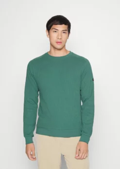 Indicode Jeans Bluza Prep Green - Męska Bluza Z Kapturem | Odzież Męska