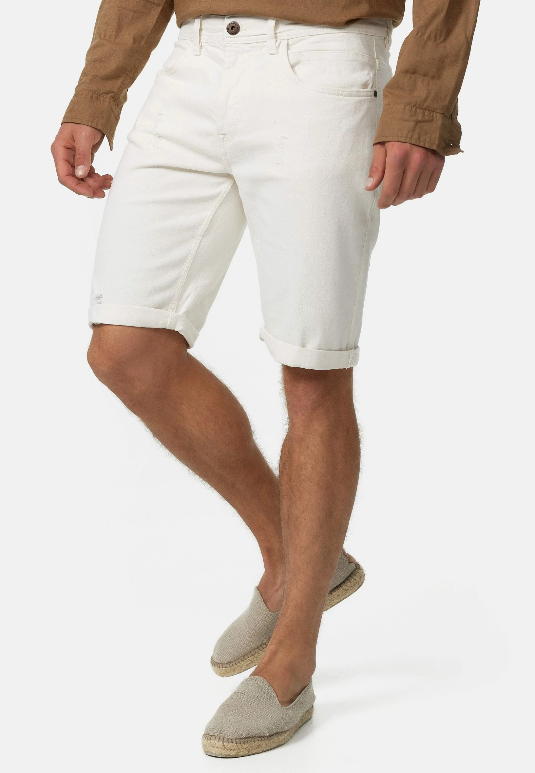 Indicode Jeans Szorty Jeansowe Marshmellow - Wyjątkowe krótkie spodnie damskie 4 Indicode Jeans Szorty Jeansowe Marshmellow - Wyjątkowe krótkie spodnie damskie - obrazek 4