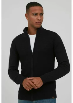 Indicode Jeans RICKERT - Kardigan - Charcoal Mix | Elegancki i Wygodny Sweter