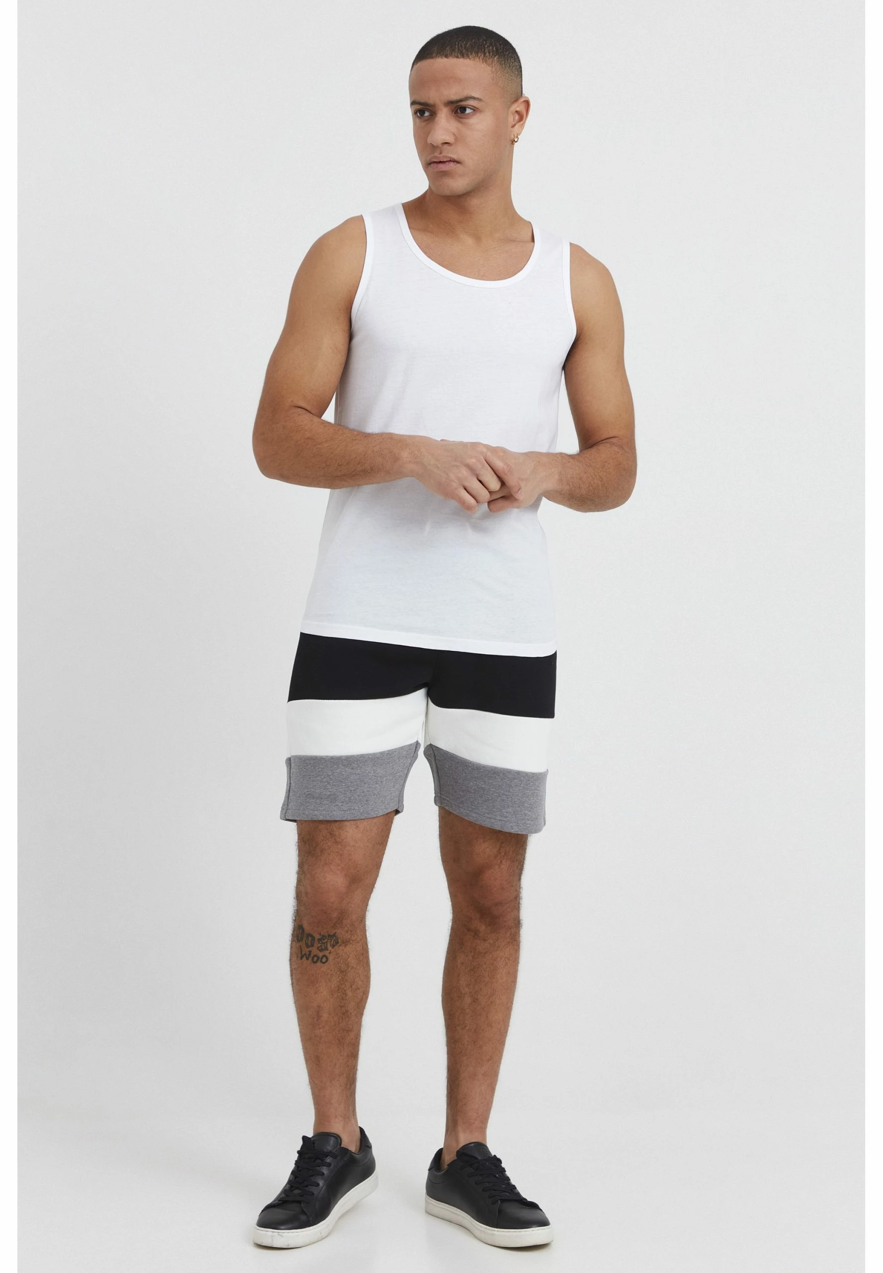 Indicode Jeans IDCAUL - Szorty - Czarne | Wysoka jakość, modny krój 2 Indicode Jeans IDCAUL - Szorty - Czarne | Wysoka jakość, modny krój - obrazek 2