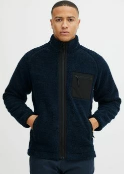 Indicode Jeans IDTRODIE - Kurtka Z Polaru - Navy | Bluzy/Odzież