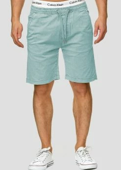 Indicode Jeans KELOWNA - Szorty - Blue Surf | Promocja | Odzież