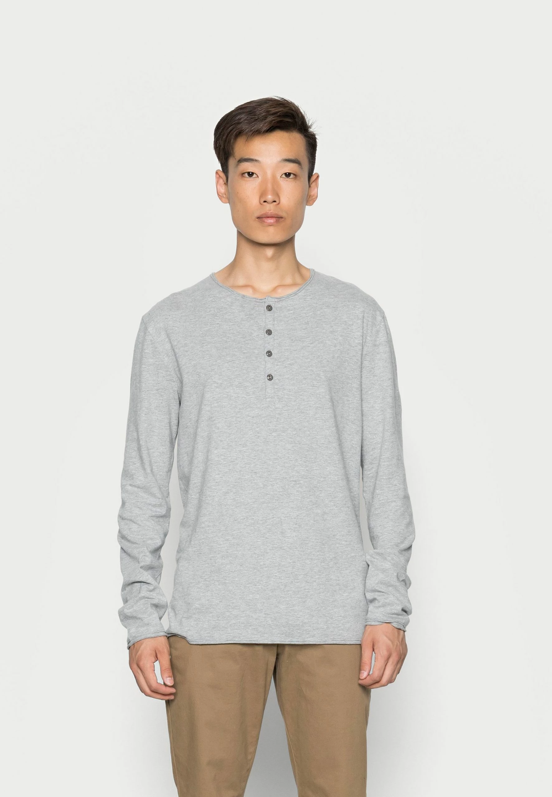 Indicode Jeans SONG - Bluzka Z Długim Rękawem - Grey Mix | Odzież Damska 1 Indicode Jeans SONG - Bluzka Z Długim Rękawem - Grey Mix | Odzież Damska