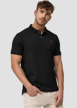 Indicode Jeans WADIM - Koszulka Polo Męska - Czarna -Indicode Jeans Sklep f0695bdfa38f438caaa0d6106841be29 scaled