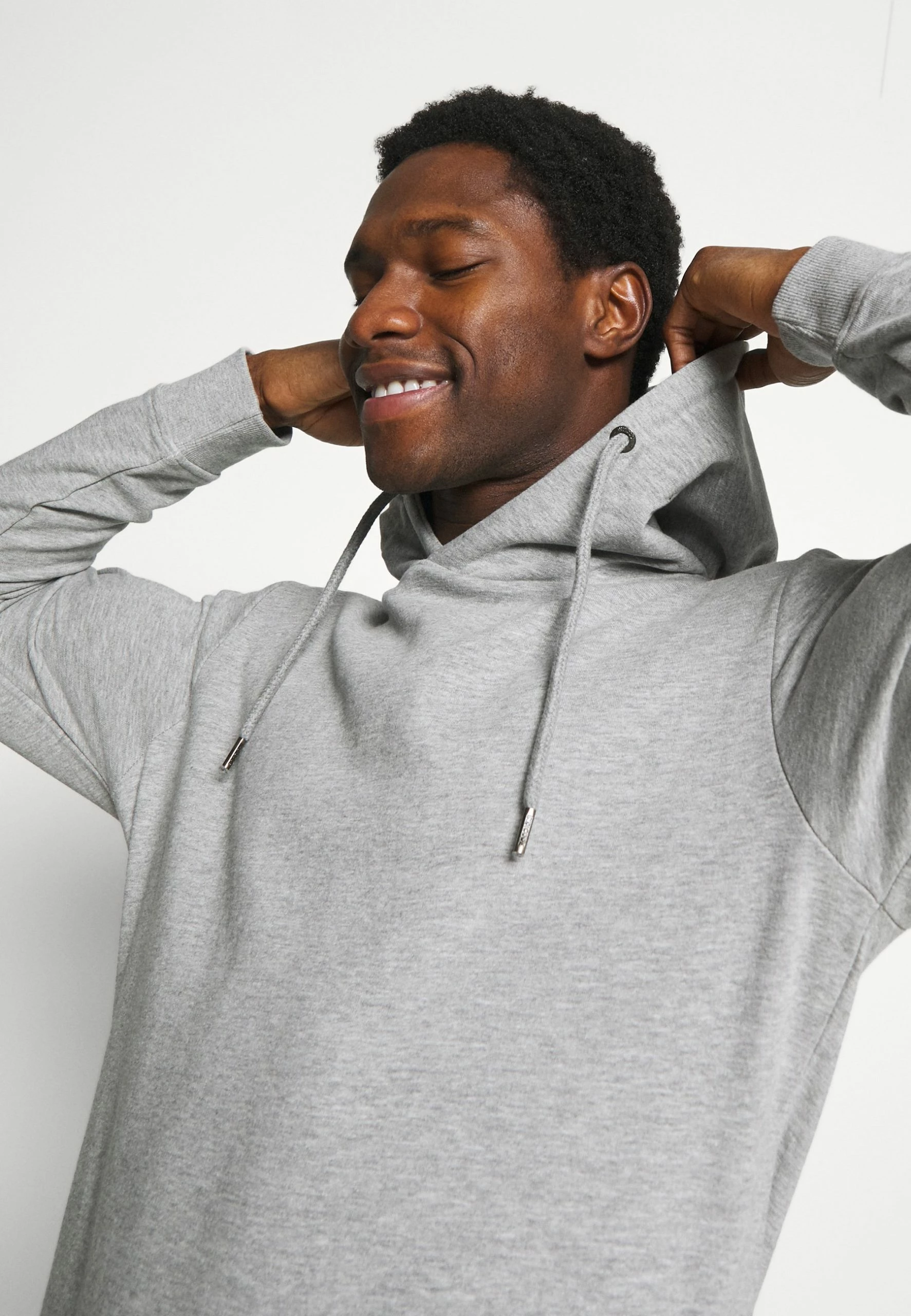 Indicode Jeans WILKINS - Bluza Męska - Light Grey Mix | Modna Bluza Męska 4 Indicode Jeans WILKINS - Bluza Męska - Light Grey Mix | Modna Bluza Męska - obrazek 4