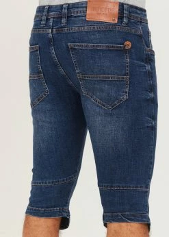 Indicode Jeans IDQUINCE - Szorty Jeansowe Medium Indigo | Promocja | Odzież -Indicode Jeans Sklep f1174b8be78f4a6caff0898f92ab0d7a scaled