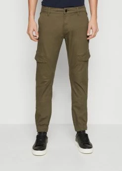 Spodnie Indicode Jeans JAVIER - Bojówki - Army | Męskie Spodnie Militarne