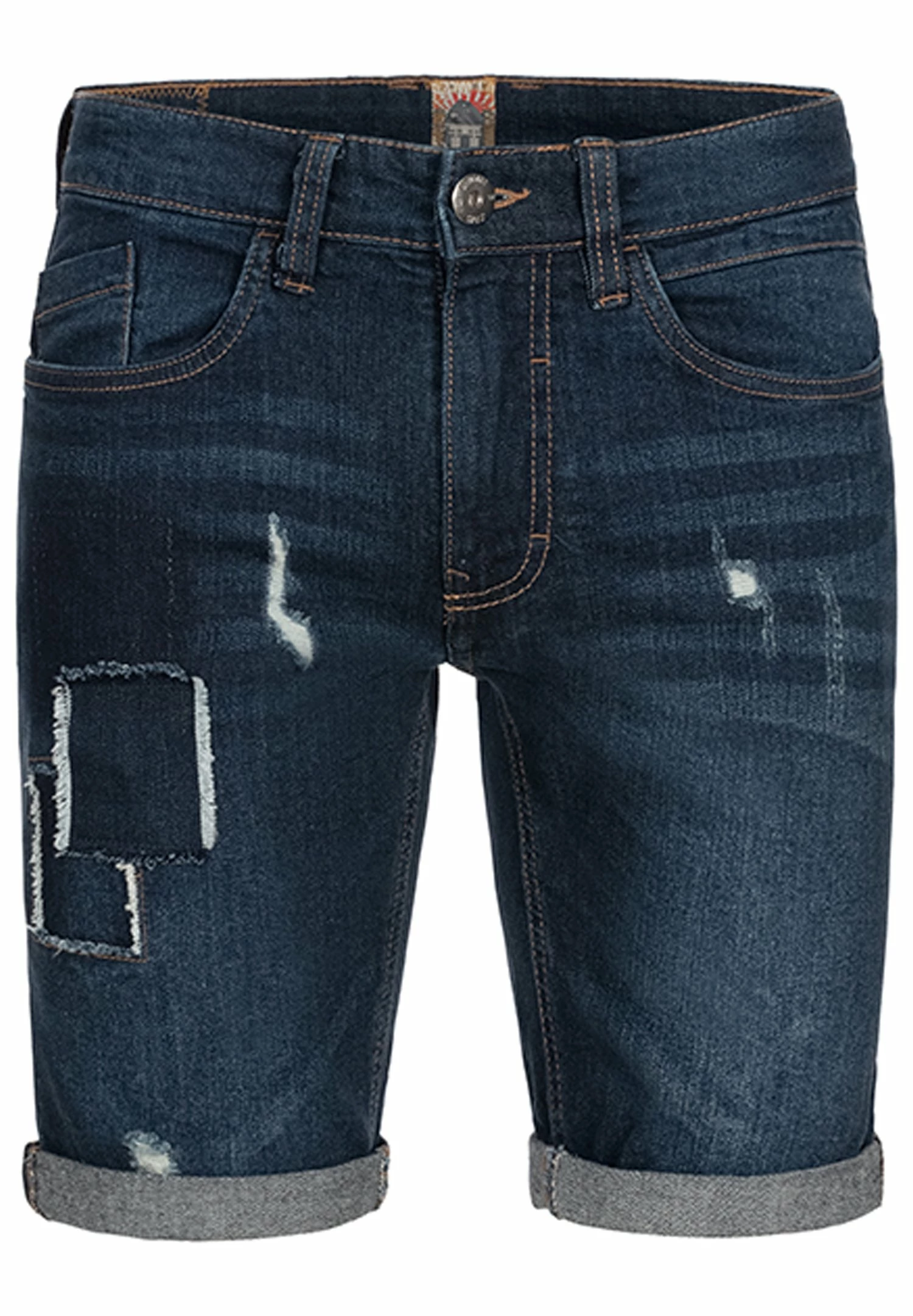 Indicode Jeans ROBERTS - Szorty Jeansowe - Blue | Odzież Męska 7 Indicode Jeans ROBERTS - Szorty Jeansowe - Blue | Odzież Męska - obrazek 7