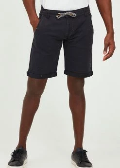 Indicode Jeans IDMIKA - Szorty - Jet Black | Eleganckie i Wygodne Szorty Męskie