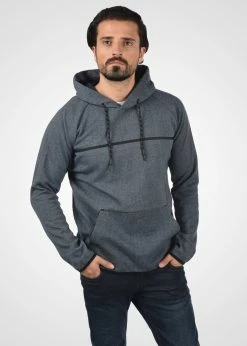 Indicode Jeans IDNANTICOKE - Bluza Z Kapturem - Navy Mix | Bluzy Męskie