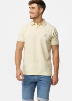 Indicode Jeans WALLO - Koszulka Polo - Anise Flower | Modna Odzież Męska