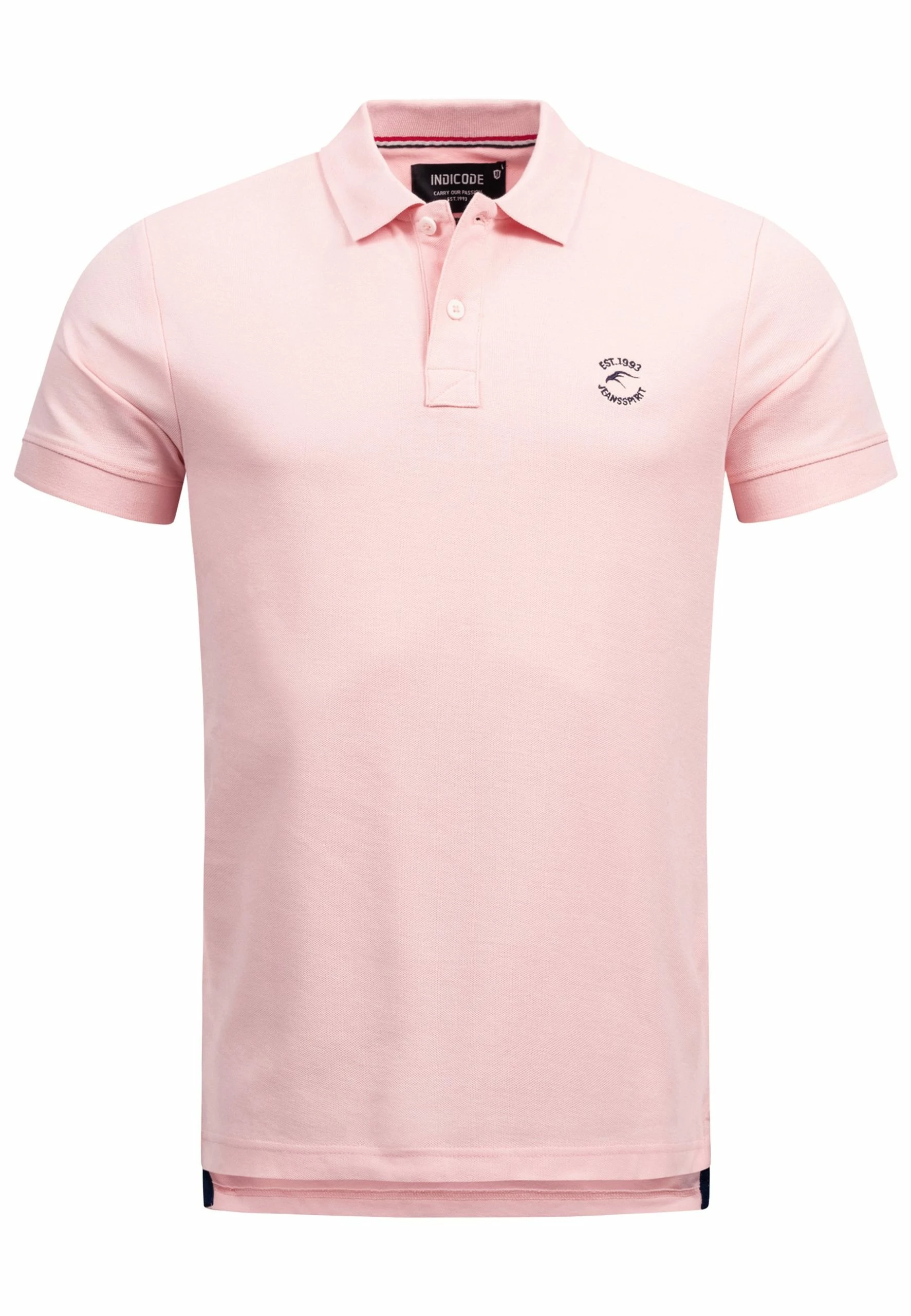 Indicode Jeans WADIM - Koszulka Polo - Chintz Rose | Odzież Męska 5 Indicode Jeans WADIM - Koszulka Polo - Chintz Rose | Odzież Męska - obrazek 5