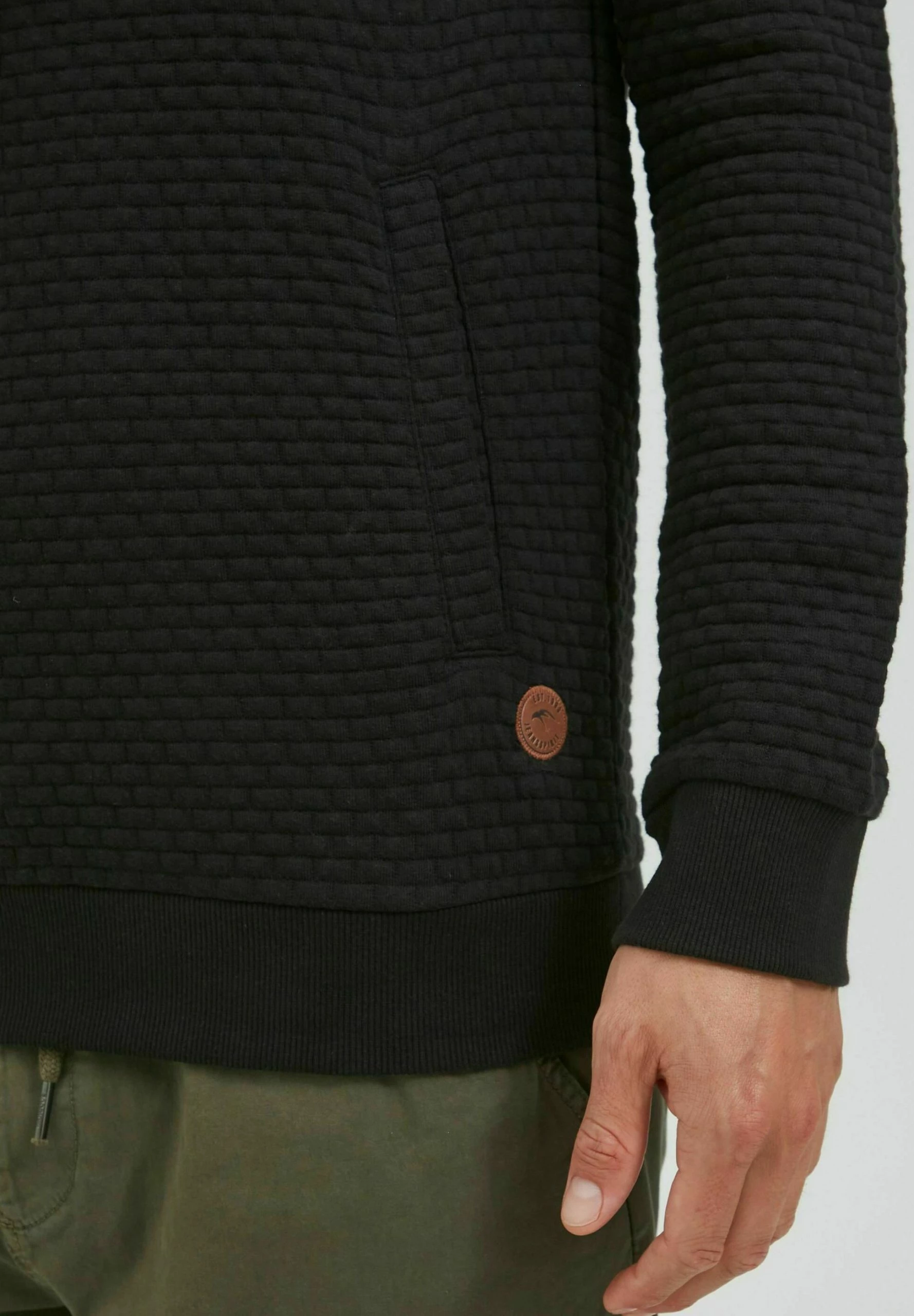 Indicode Jeans IDANTHONE - Sweter - Czarny | Elegancki i Wygodny Sweter Męski 5 Indicode Jeans IDANTHONE - Sweter - Czarny | Elegancki i Wygodny Sweter Męski - obrazek 5