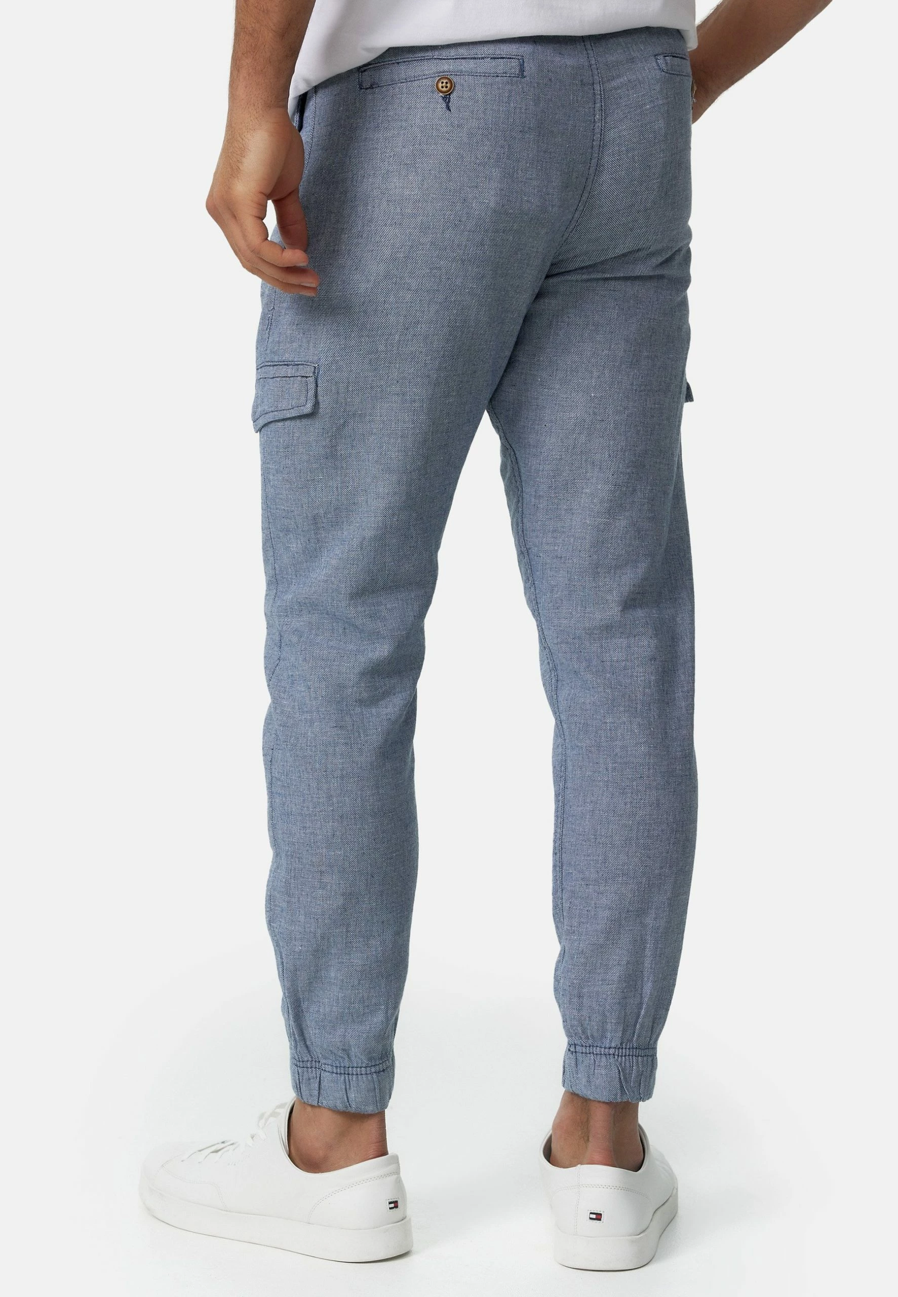 Indicode Jeans BOOTH - Bojówki - Spodnie Męskie Navy 3 Indicode Jeans BOOTH - Bojówki - Spodnie Męskie Navy - obrazek 3