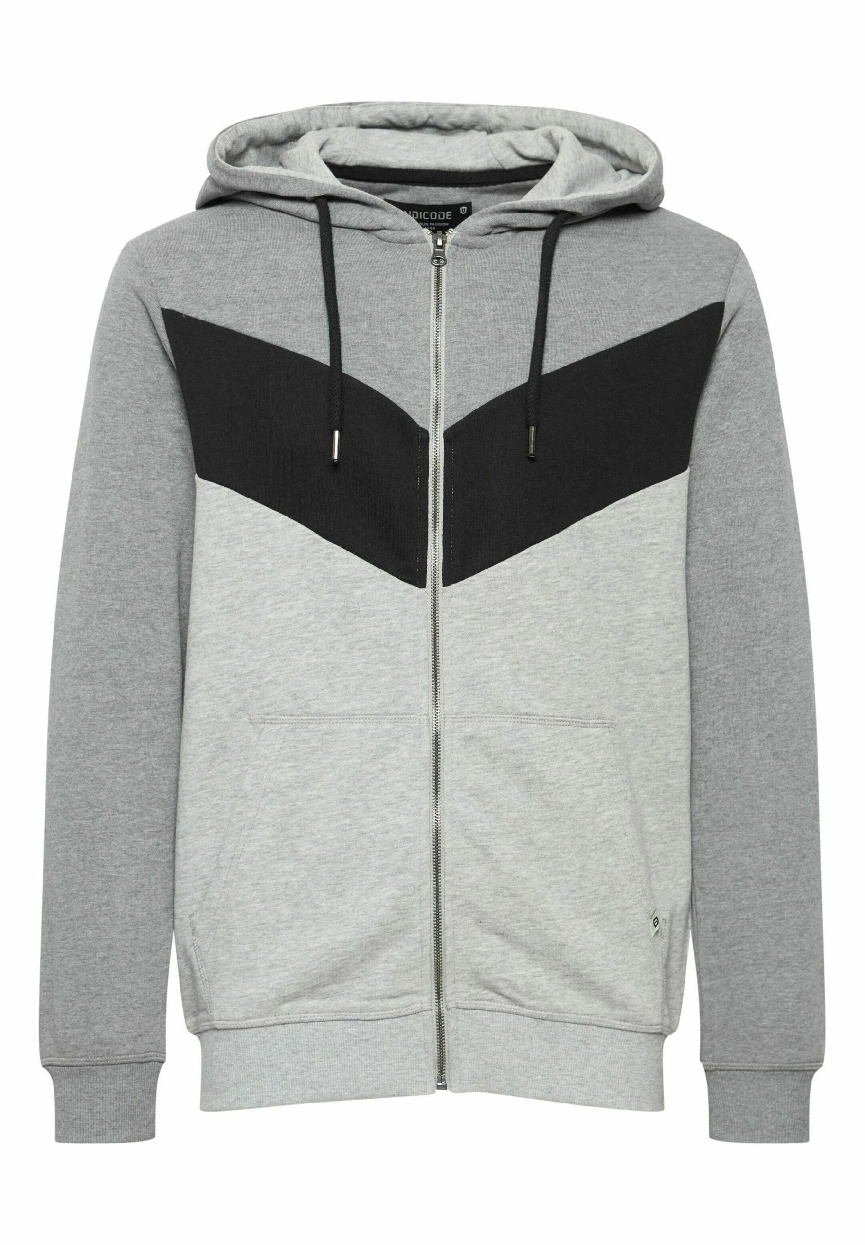 Indicode Jeans DPOCK Bluza Rozpinana Grey Mix | Bluzy Męskie | Modowa Odzież 6 Indicode Jeans DPOCK Bluza Rozpinana Grey Mix | Bluzy Męskie | Modowa Odzież - obrazek 6