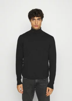 Indicode Jeans BURNS - Sweter - Charcoal Mix | Elegancki i Wygodny