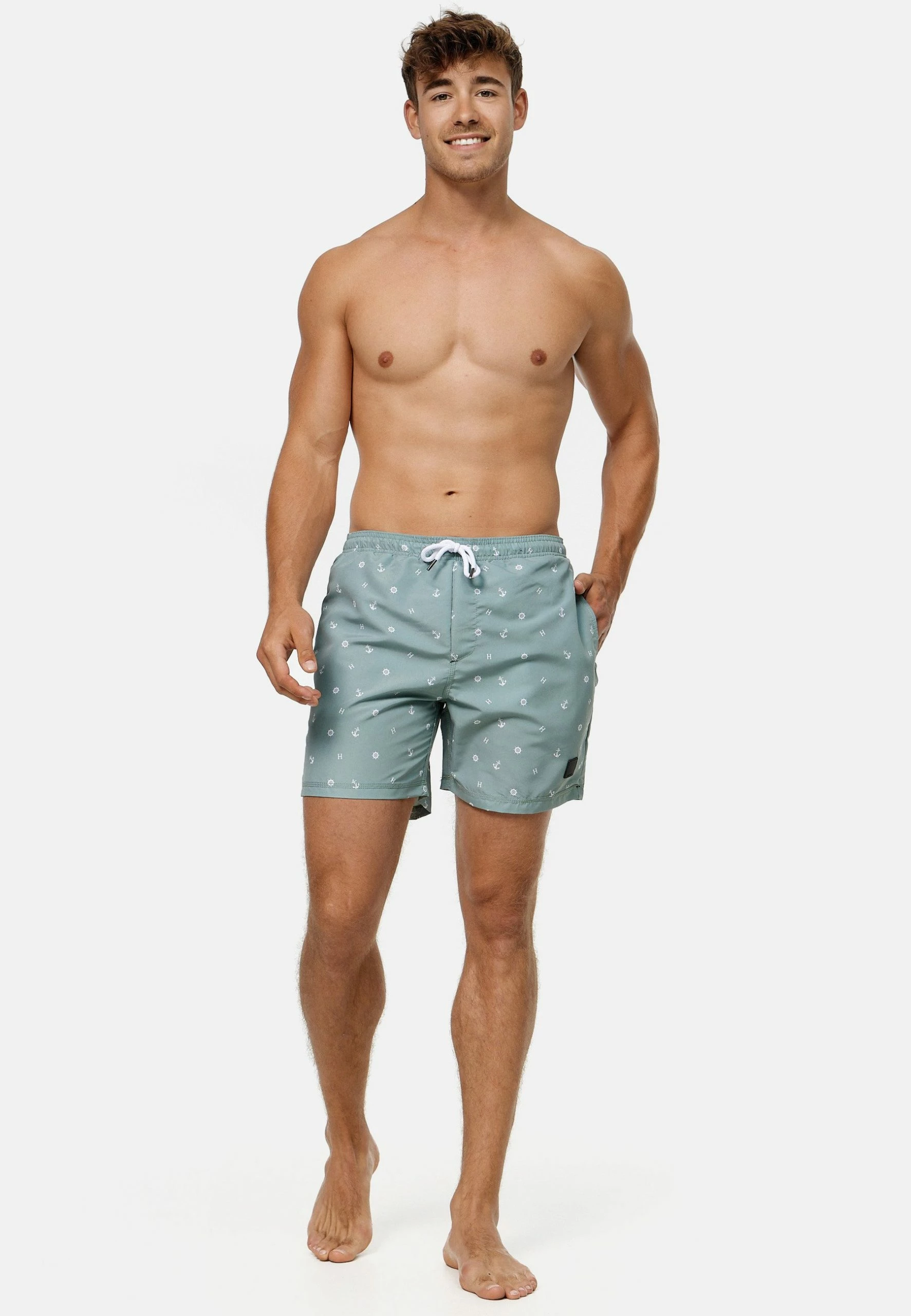 Indicode Jeans Szorty Kąpielowe - Meadow | Modne i Wygodne 2 Indicode Jeans Szorty Kąpielowe - Meadow | Modne i Wygodne - obrazek 2