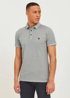 Indicode Jeans IDFLETCHER - Koszulka Polo - Jasny Szary | Odzież Męska