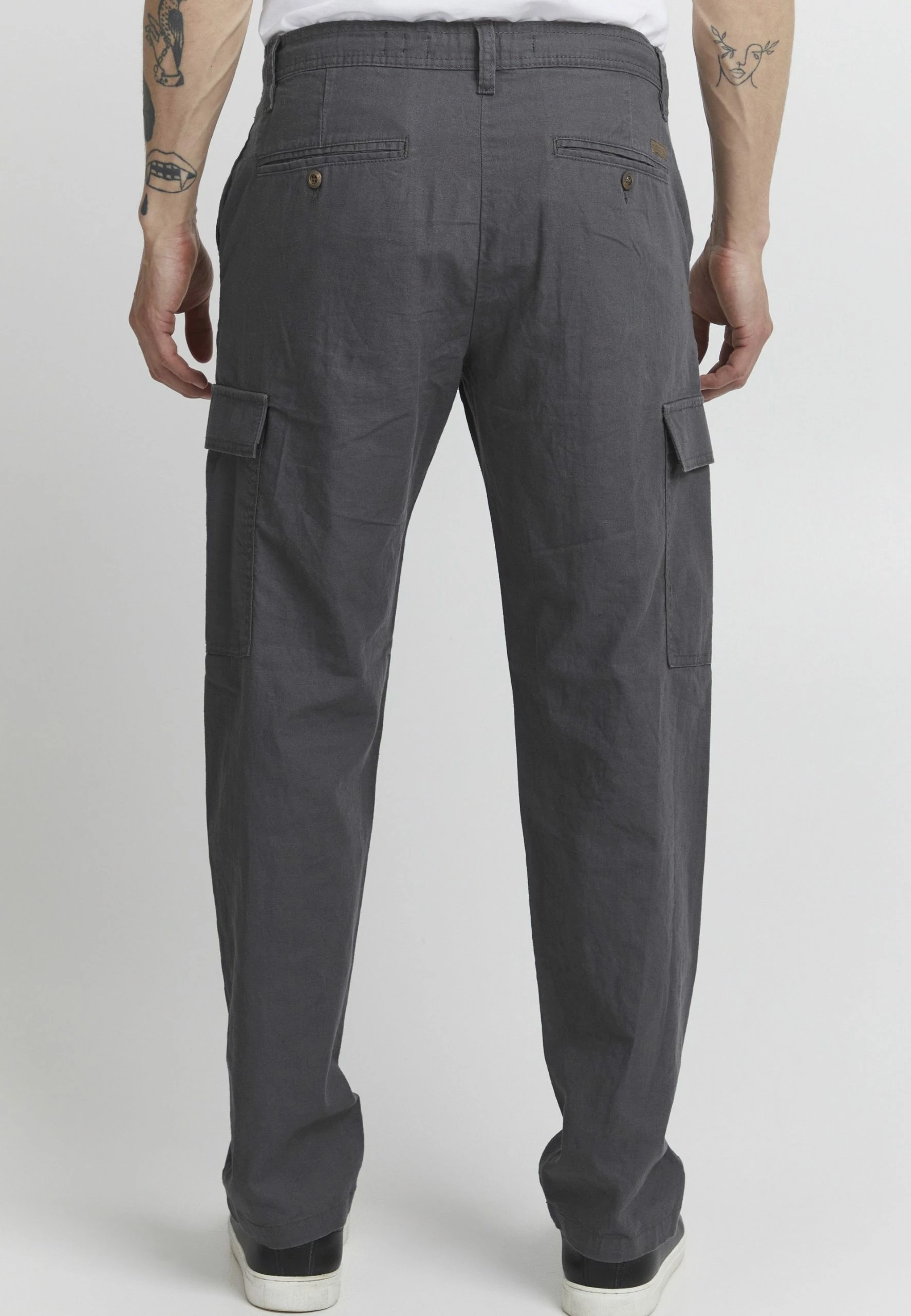 Indicode Jeans IDMOSAT - Bojówki - Iron | Męskie Spodnie Denim 3 Indicode Jeans IDMOSAT - Bojówki - Iron | Męskie Spodnie Denim - obrazek 3