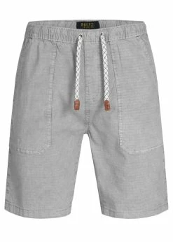 Indicode Jeans Szorty - Light Grey | Promocja | Odzież -Indicode Jeans Sklep ff600591314442b4851421130d4a7c2a