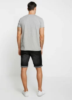 Indicode Jeans KADEN HOLES - Szorty Jeansowe - Czarny | Wysoka Jakość | Modne Szorty -Indicode Jeans Sklep ff636174ca7c4051964050c9943703ae