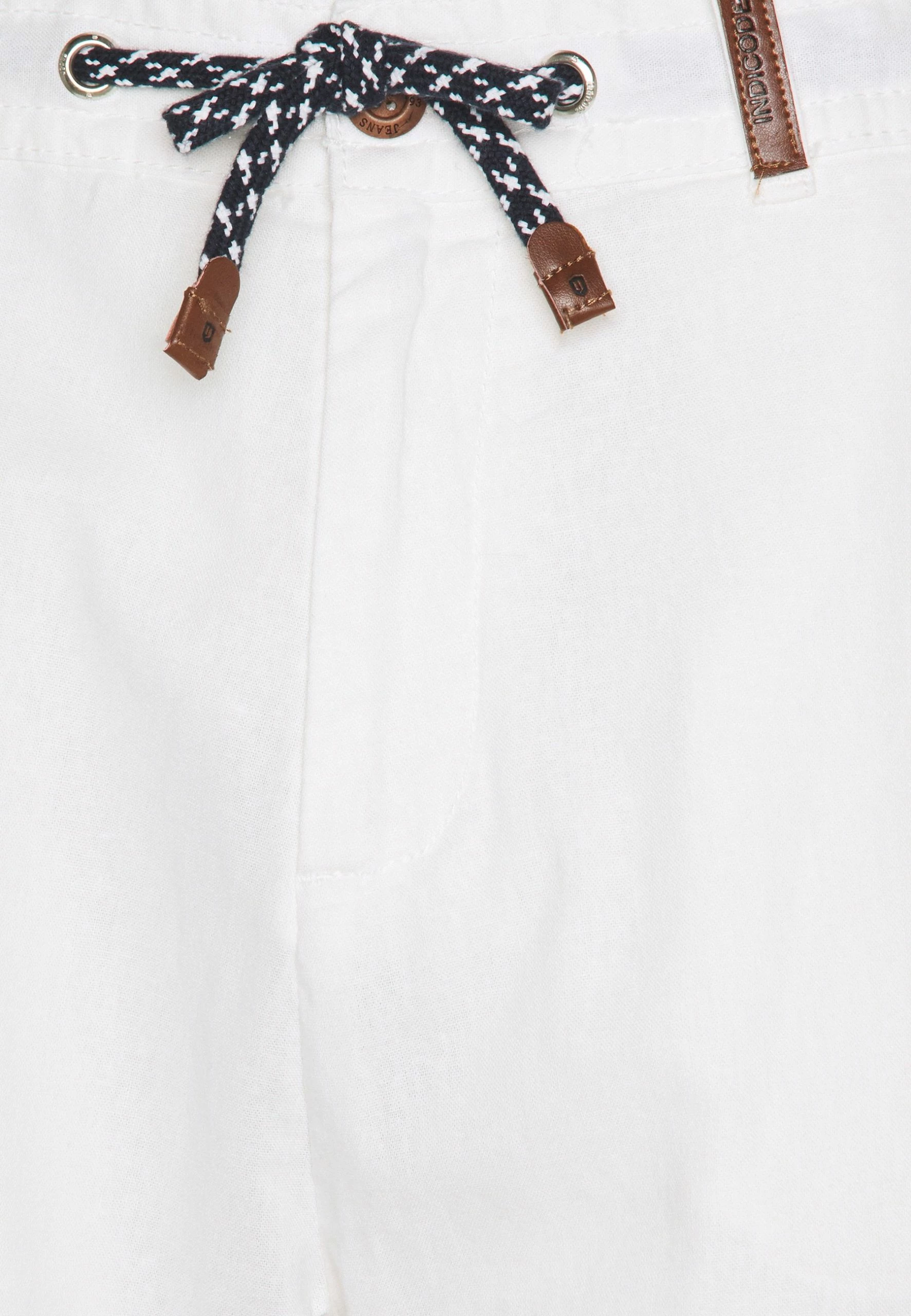 Szorty Indicode Jeans Offwhite - Wygoda i Styl w Każdym Kroku 2 Szorty Indicode Jeans Offwhite - Wygoda i Styl w Każdym Kroku - obrazek 2